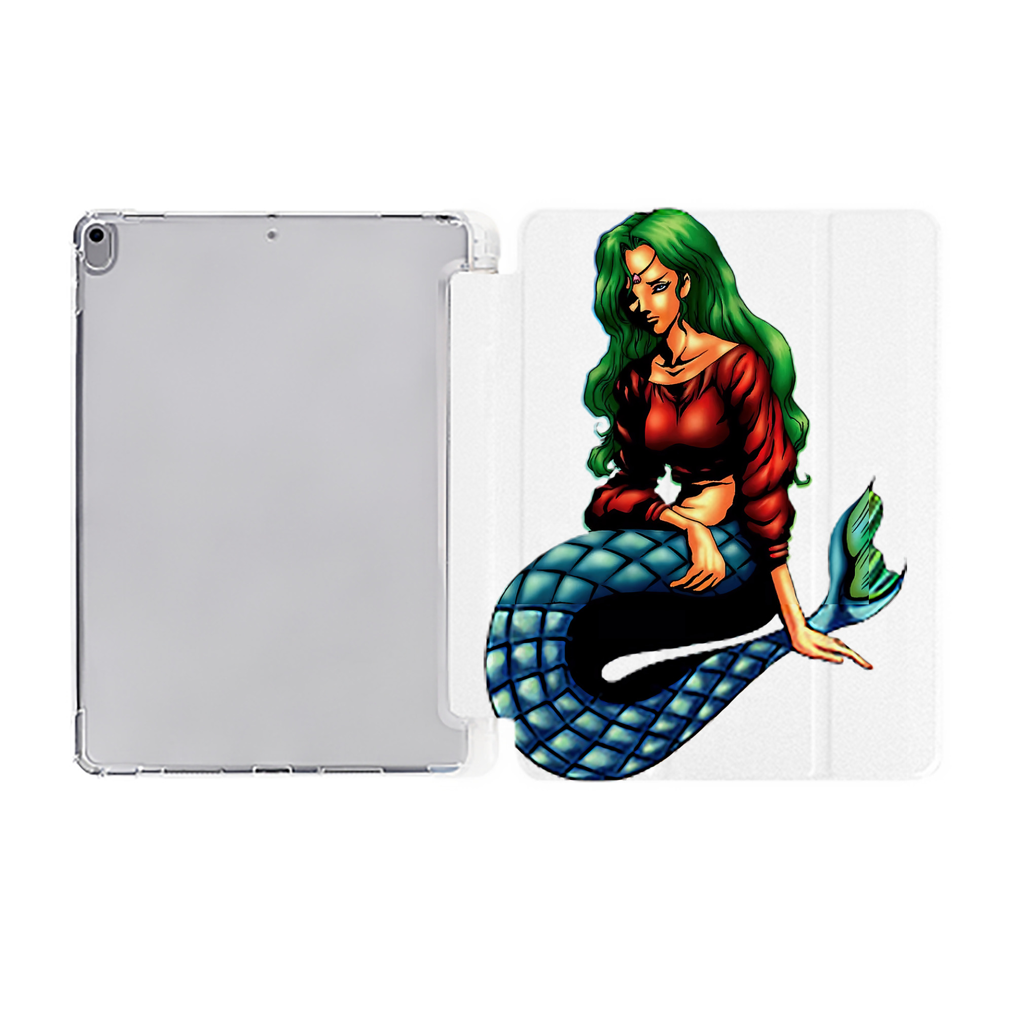（画像用） 遊☆戯☆王 Yu-Gi-Oh! IPad ケース ペン収納付き 三つ折りスタンド PUレザー×シリコン 対応機種9.5/10.5/10.9インチ